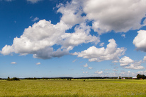 Sky and field